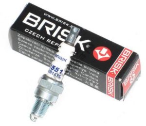 Свеча зажигания для 4-Т двигателя BRISK NAR14YC