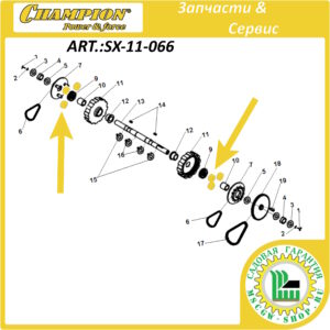 Шестерня сателлит планетарного редуктора [STT 1170E/1171E] CHAMPION SX-11-066