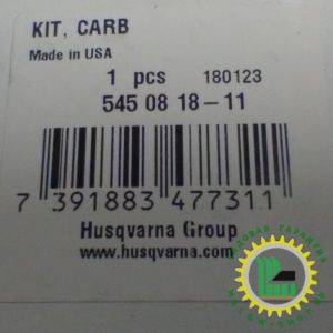 Карбюратор для воздуходувок Husqvarna 125 B / BX / BVX 5450818-11