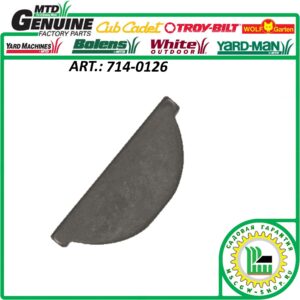 Шпонка оси колес 3/16x3/4" MTD 714-0126 / 714-0107 / 714-0314
