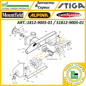 Комплект срезных болтов 1/4"-20UNCx1.75" GGP 1812-9005-01 / S1812-9005-01