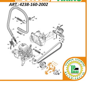 Сцепление Stihl 4238-160-2002