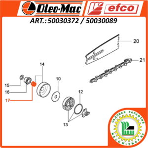 Подшипник игольчатый 10x13x13 мм. OLEO-MAC / EFCO 50030372 / 50030089
