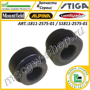 Втулка ролика натяжения ремня привода хода 9x15/18x11 мм. GGP 1811-2575-01 / S1811-2575-01