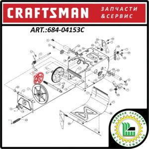 Ролик фрикционный 13/16x5.5x2" CRAFTSMAN 684-04153C