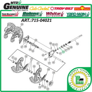 Штифт упорный 1/4"x1.25" MTD 715-04021